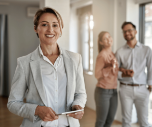 Real-estate agent for property