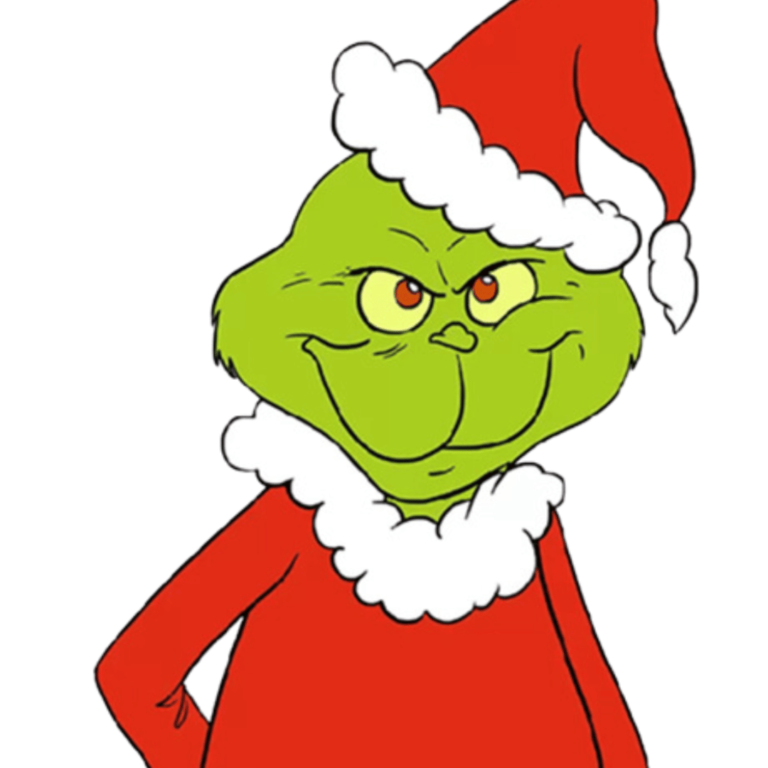 Playing Grinch At Christmas Time